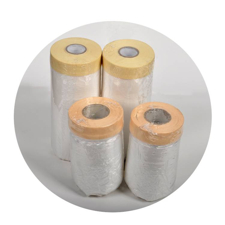 Plastic Pre-taped Masking Film